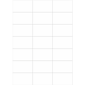 Schäfer Shop Select Universal-Etiketten, 70,0 x 42,3 mm, Permanentkleber, 2100 Stück