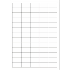 Schäfer Shop Select Universal labels, 38 x 21.2 mm, Permanent glue, 6500 pieces