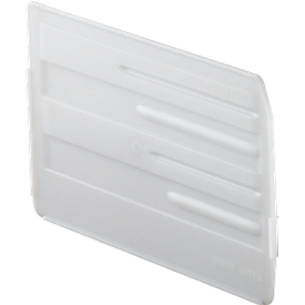 Scheidingswand, in de lengte, voor magazijnbak LF 322, 10 stuks