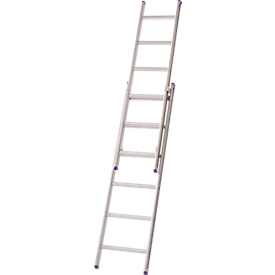 Schiebeleiter ohne Seilzug, Lila-Serie, 12 Stufen