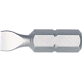 Schlitz-Bit WIHA, 6,5 x 1,2 mm, Antrieb 1/4 Zoll, C 6,3, L 25 mm