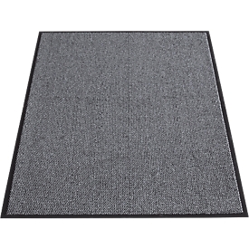 Schmutzfangmatte Eazycare Econ, für Innenbereiche, UV-resistent, melierte Oberfläche, rutschfester Vinylrücken, L 1500 x B 900 mm, PP, anthrazit