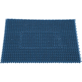 Schmutzfangmatte EAZYCARE TURF, aus Polyethylen, für Innen und Aussen, 570 x 860 mm, metallicblau