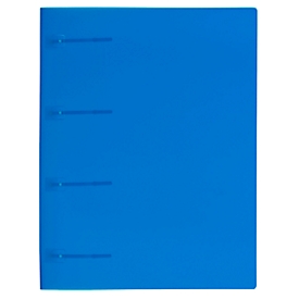 Schnellhefter Kolma Easy XL, A4, KolmaFlex, halbtransparent, blau