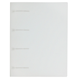 Schnellhefter Kolma Easy XL, A4, KolmaFlex, halbtransparent, farblos