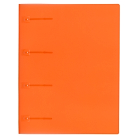 Schnellhefter Kolma Easy XL, A4, KolmaFlex, halbtransparent, rot