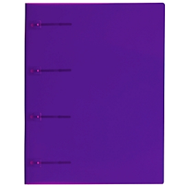Schnellhefter Kolma Easy XL, A4, KolmaFlex, halbtransparent, violett