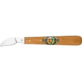 Schnitzmesser m.langer schräger Schneide KIRSCHEN