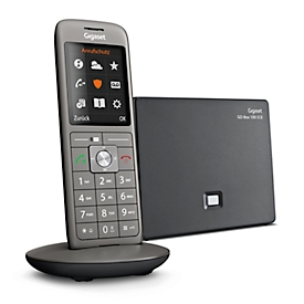 Schnurloses Telefon Gigaset CL690A SCB, analog & IP, Anrufschutz, 3 Anrufbeantworter, Telefonbuch, 2,4