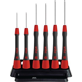Schroevendraaierset voor fijnmechanica 264 PK 601, 6-delig, 6-kant, met kogelkop, WIHA