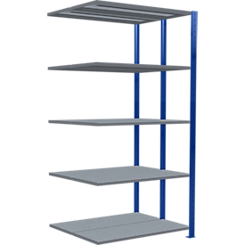 SCHULTE Lagertechnik - Dubbel legbordstelling. Type 250 kg - 2000x1000x2x400 mm, 10 schappen