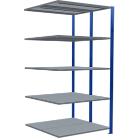 SCHULTE Lagertechnik - Dubbel legbordstelling. Type 250 kg - 2000x1000x2x500 mm, 10 schappen