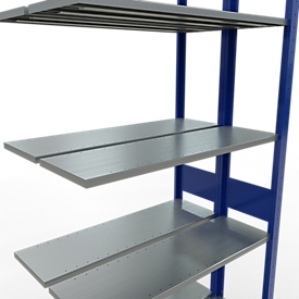 SCHULTE Lagertechnik - Dubbele stapelbak type 150 - 3000x1000x2x300 mm 2x7 schappen