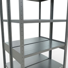 SCHULTE Lagertechnik - Stecks.Doppelgrundr. Typ 250 kg - 2500x1000x2x400 mm, 12 Böden