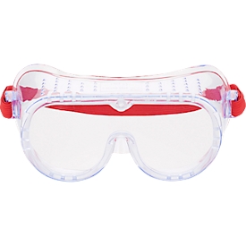 Schutzbrille 3M 4700, EN 166:2001, UVA/UVB/UVC-resistent, direkte Belüftung, Polycarbonatglas, klar