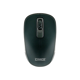 Schwaiger - Maus - optisch - 3 Tasten - kabellos - 2.4 GHz