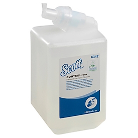 Scott® Handseife Control 6342, unparfümiert, 2.500 Portionen/Liter, 6 Flaschen á 1 Liter, farblos