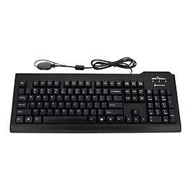Seal Shield Seal Clean - Tastatur - USB - QWERTZ - Deutsch - Schwarz