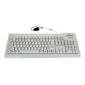 Seal Shield Silver Seal - Tastatur - USB - QWERTZ - Deutsch - weiß
