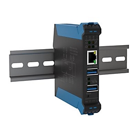 SEH INU-100 - Geräteserver - 1GbE, USB 3.0 - Schienenmontage möglich
