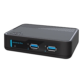 SEH utnserver Pro - Geräteserver - 2 Anschlüsse - 1GbE, USB 3.2 Gen 1
