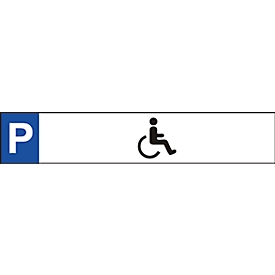 Señal de aparcamiento, señal para discapacitados