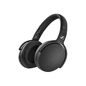Sennheiser HD 350BT - Kopfhörer mit Mikrofon - ohrumschließend - Bluetooth - kabellos - Schwarz