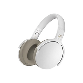 Sennheiser HD 350BT - Kopfhörer mit Mikrofon - ohrumschließend - Bluetooth - kabellos - weiß