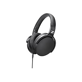 Sennheiser HD 400S - Kopfhörer mit Mikrofon - ohrumschließend - kabelgebunden - 3,5 mm Stecker - Geräuschisolierung