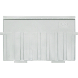 Séparateur pour boîtes à fiches HAN, format A5 paysage, 5 p., gris