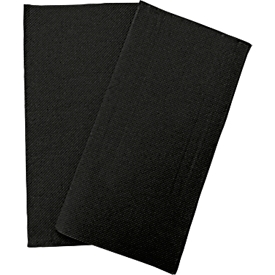 Serviettes Pronappe, 2 plis, 380 x 380 mm, cellulose, noir, 40 pièces