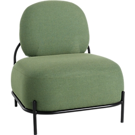 Sessel ADMIRAAL, Retro-Look, B 665 x T 710 x H 770 mm, grün
