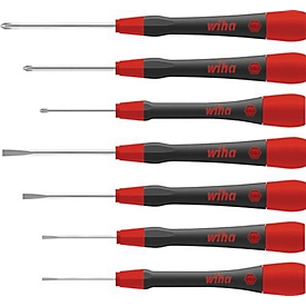 Set precisieschroevendraaiers 260 PK 701, 7-delig, plat/PH, WIHA