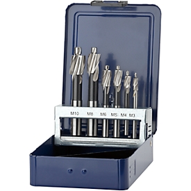 Set Verzinkboor HSS M3-10 D middel
