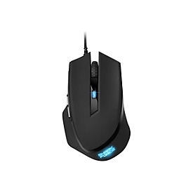 Sharkoon SHARK Force II - Maus - optisch - 6 Tasten - kabelgebunden - USB