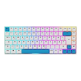 Sharkoon SKILLER SGK50 S3 - Tastatur - 75% - Hintergrundbeleuchtung - USB - QWERTZ - Deutsch - Tastenschalter: Gateron G Pro 3.0 Yellow (Hot-swappable)