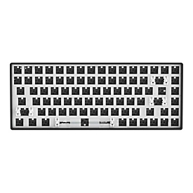Sharkoon SKILLER SGK50 S3 - Tastatur - 75% - Hintergrundbeleuchtung - USB - Schwarz