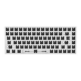 Sharkoon SKILLER SGK50 S3 - Tastatur - 75% - Hintergrundbeleuchtung - USB - weiß