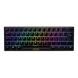 Sharkoon SKILLER SGK50 S4 - Tastatur - Hintergrundbeleuchtung - USB-C - Italienisch - Tastenschalter: Kailh Red