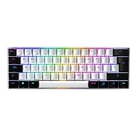 Sharkoon SKILLER SGK50 S4 - Tastatur - Hintergrundbeleuchtung - USB-C - Spanisch - Tastenschalter: Kailh Red
