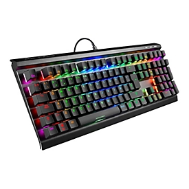 Sharkoon Skiller SGK60 - Tastatur - Hintergrundbeleuchtung - USB-C - QWERTY - Spanisch
