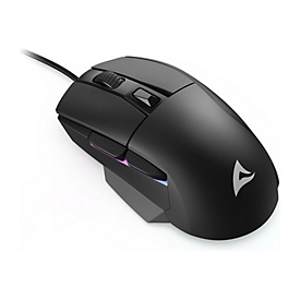 Sharkoon SKILLER SGM35 - Maus - optisch - 6 Tasten - kabelgebunden - USB