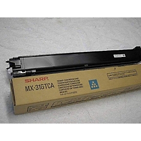 Sharp MX-31GTCA - Cyan - original - Tonerpatrone - für Sharp MX-2301, MX-2600, MX-3100, MX-4100, MX-4101, MX-5000, MX-5001