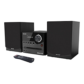 Sharp XL-B512 - Microsystem - 2 x 7.5 Watt - Schwarz