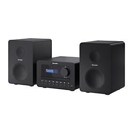 Sharp XL-B520D - Microsystem - Schwarz