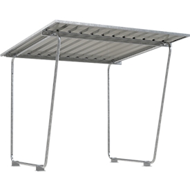 Shelter, basic unit for Siegen shelter, unilatral, l. 2145 mm