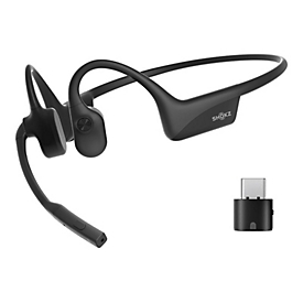 SHOKZ OpenComm2 UC - Industrial Version - Headset - offenes Ohr - hinter dem Nacken angebracht - Bluetooth
