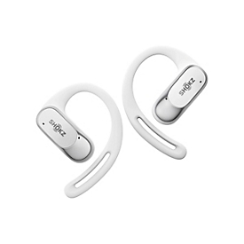 SHOKZ OpenFit Air - True Wireless-Kopfhörer mit Mikrofon - offenes Ohr - über dem Ohr angebracht - Bluetooth - weiß