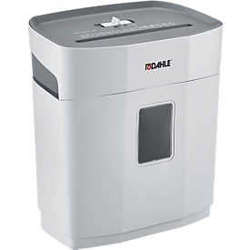 Shredder Dahle PaperSAFE 140, particle cut 5 x 18 mm, P-4, 12 l, 10 sheets cutting capacity, W 347 x D 217 x H 366 mm
