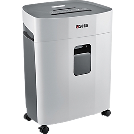Shredder Dahle PaperSAFE 420, particle cut 2 x 15 mm, P-5, 25 l, 10 sheets cutting capacity, W 443 x D 273 x H 545 mm
